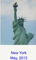 New York May, 2013